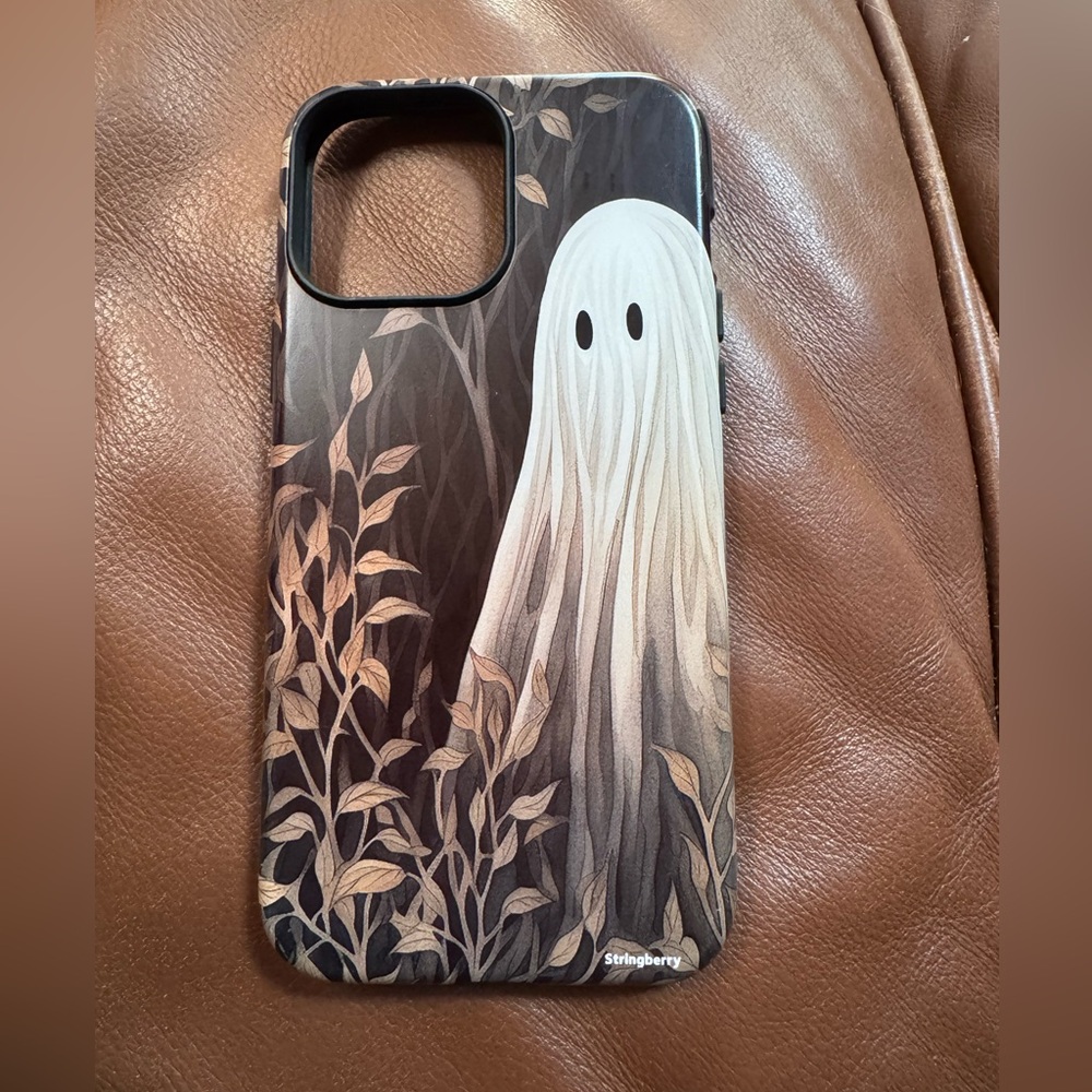 Ghost Design iPhone 13 Pro Max Case - Black and Brown